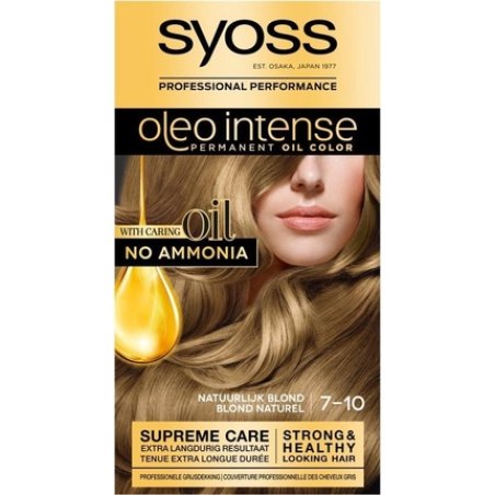 Syoss Oleo Intense 7-10 Natural Blonde Hair Dye