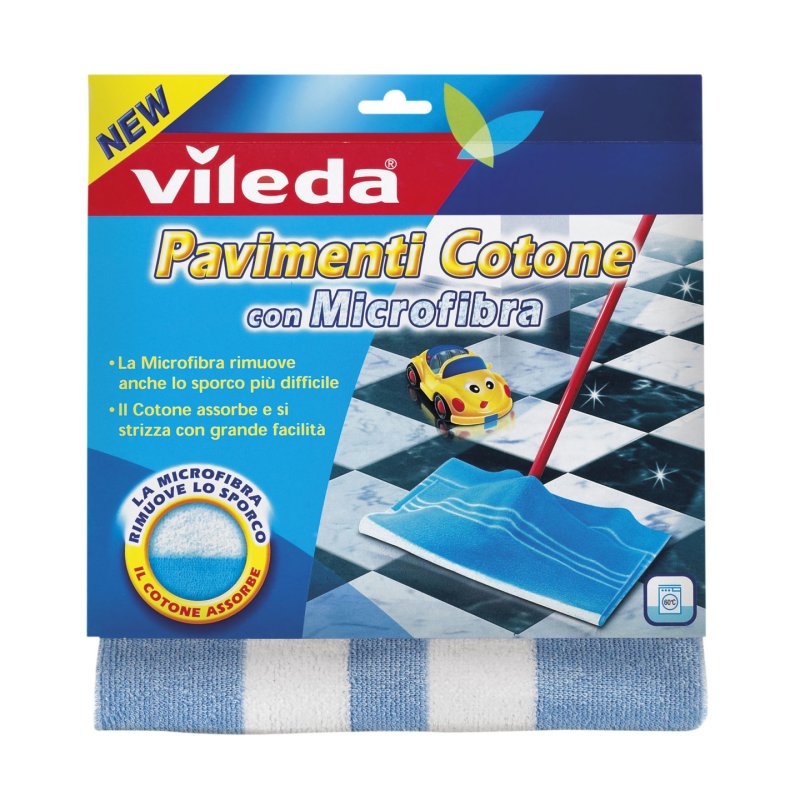 Vileda 137432 accessoire pour éponger Serpillère Bleu, Blanc