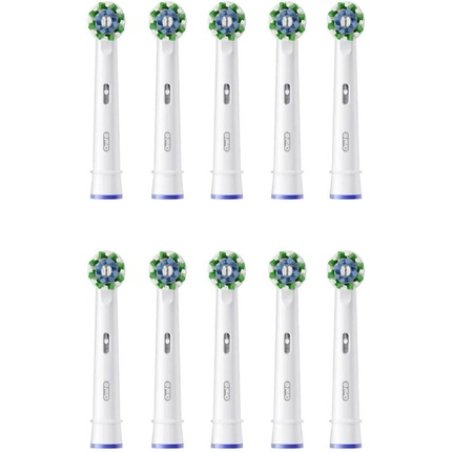 Oral-B Pro Cross Action Aufsteckbürsten 10er-Pack (weiß)