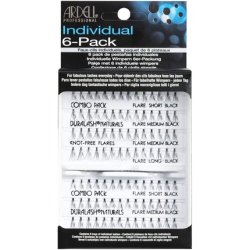 ARDELL Knot-Free Individuals Combo Eye Lashes Black