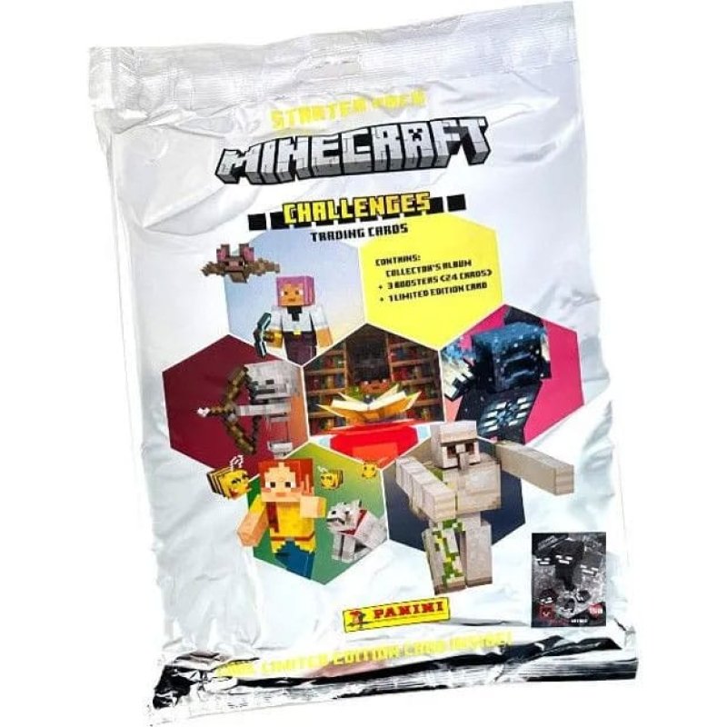 Minecraft - Challenges cartes à collectionner Starter Pack *ALLEMAND*