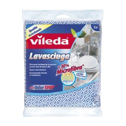 Vileda Pack of 3 Dry Towels