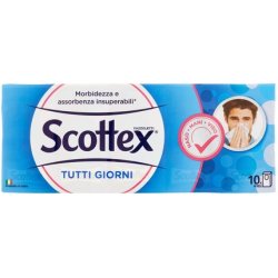 Scottex Kitchen Tissues, Fluffy And Durable, 4 Ply, 6 Packs Of