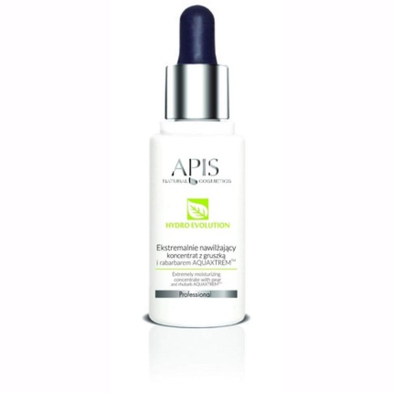 APIS HYDRO EVOLUTION Extreme Hydrating Concentrate with Pear and Rhubarb Aquaxtrem Complex 30ml