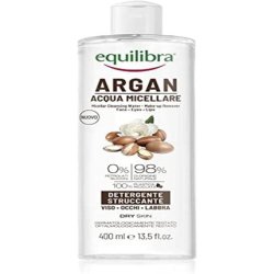 Equilibra Viso Argan Micellar Water with Hyaluronic Acid and Plant Surfactants 400ml