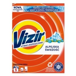 Vizir Alpine Fresh Advanced Laundry Detergent Powder - 275g