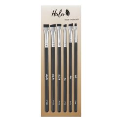 Huluset Brow Styling Set Of 6 Eyebrow Brushes