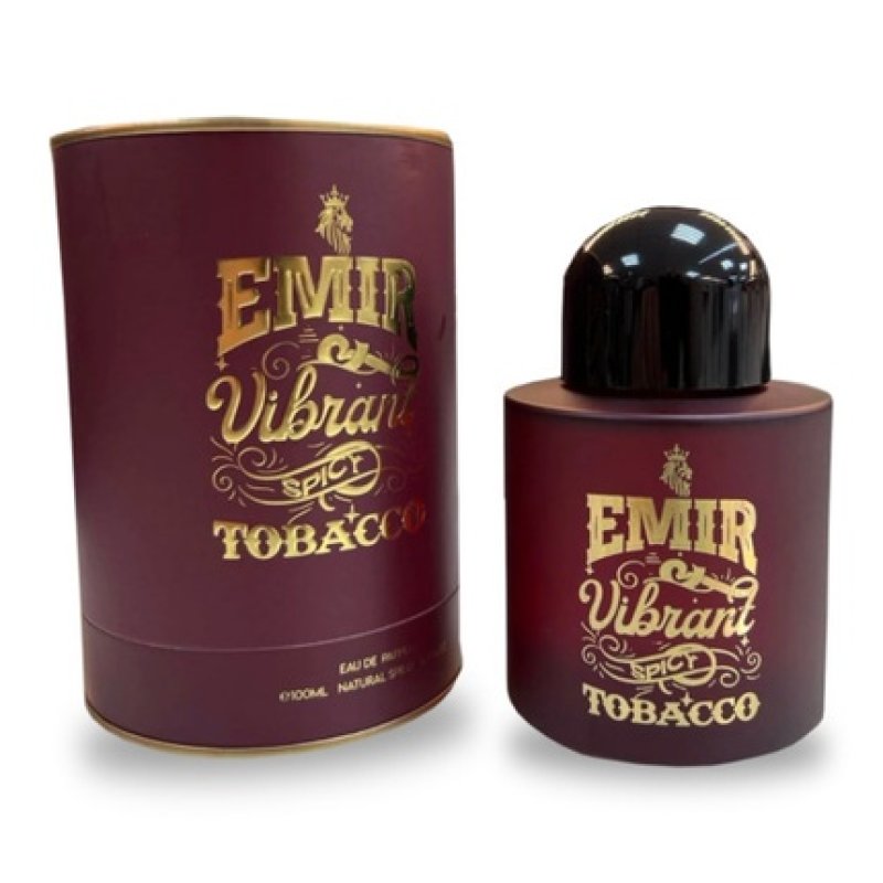 Paris Corner Emir Vibrant Spicy Tobacco 100ml EDP Spray Unisex Sealed