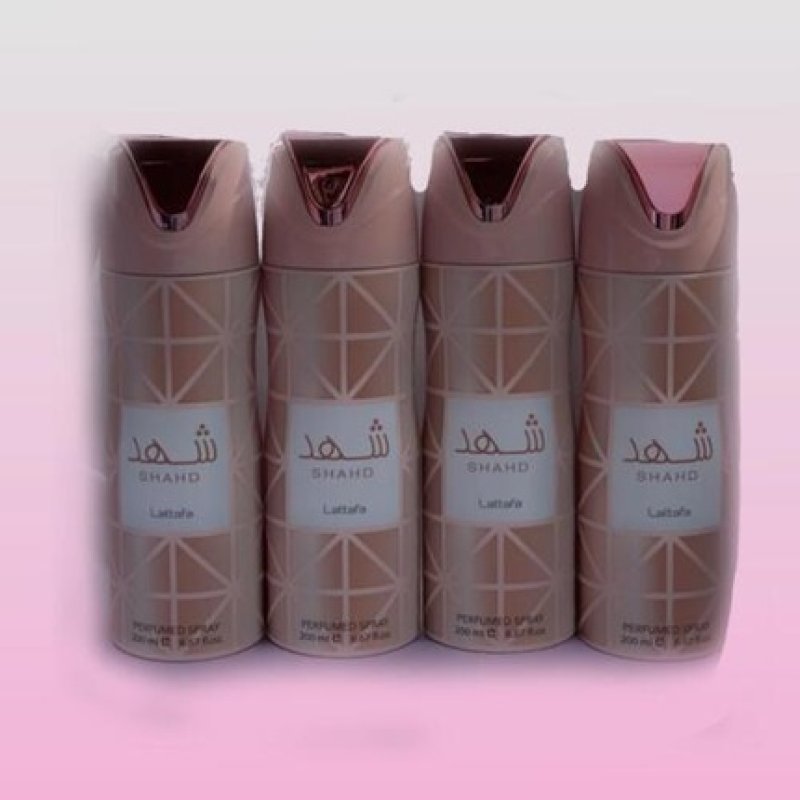 Shahd By Lattafa Perfumed Body Spray 200ml - Almond, Orange, Floral