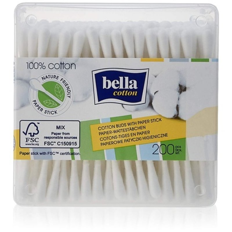 Bella Cotton Buds 200 Pieces