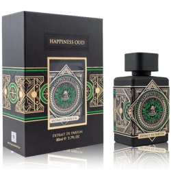 Fragrance World Happiness Oud Extrait De Parfum 80ml Unisex Perfume