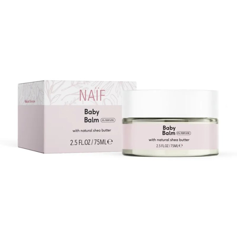 Naïf Baby Balm Fragrance Free 75ml for Baby and Child Natural Ingredients