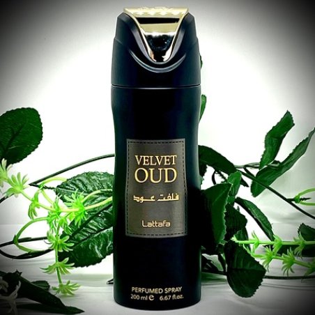 Lattafa Velvet Oud Deodorant 200 Milliliters