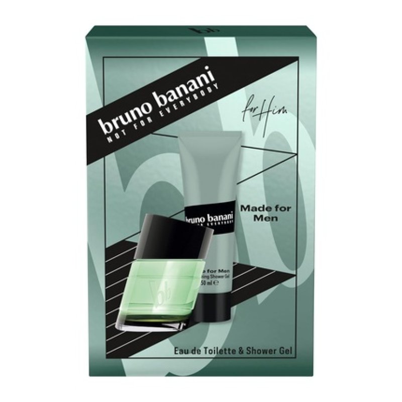 Bruno Banani Made for Men Eau de Toilette 30ml Shower Gel 50ml Gift Set