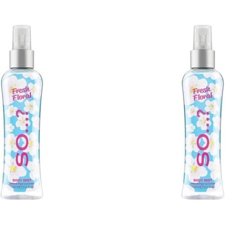 So...? Womens Fresh Floral Body Mist Fragrance Spray 100ml