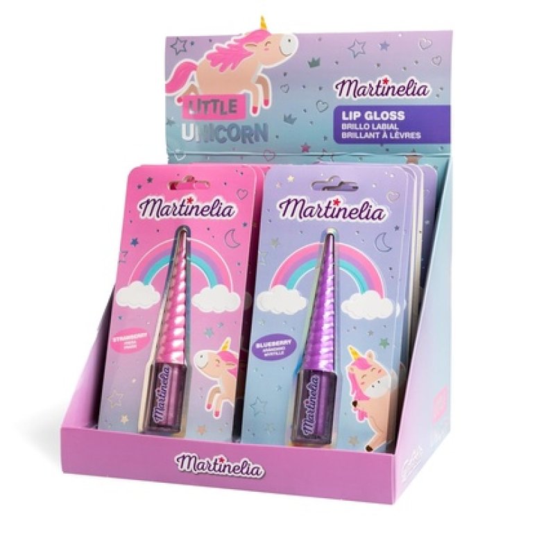 Martinelia Unicorn Gloss for Kids Flavored Lip Gloss for Girls