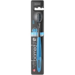BIOMED Mineral Toothbrush with Medium Bristles - Prevents Plaque and Tartar Formation
