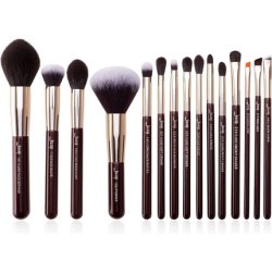 Jessup Brand 15Pcs Professional Makeup Brushes Set Foundation Powder Definer Shader Liner T282 Zinfandel