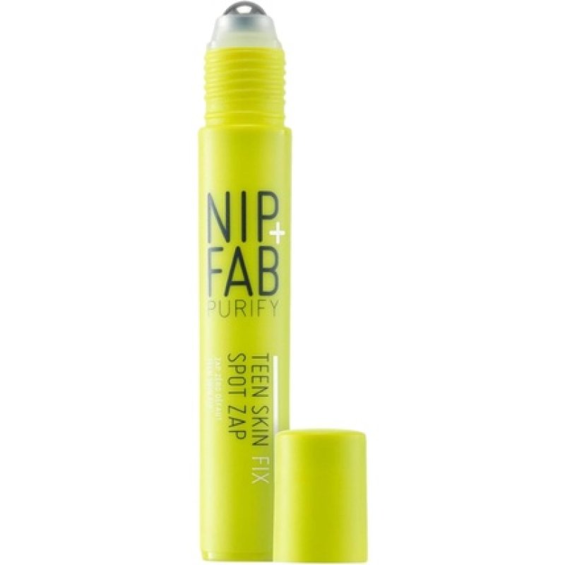 Nip Fab Teen Skin Fix Spot Zap Gel for Face with Salicylic Acid, Witch Hazel and Wasabi Extract for Blemish Dark Spot