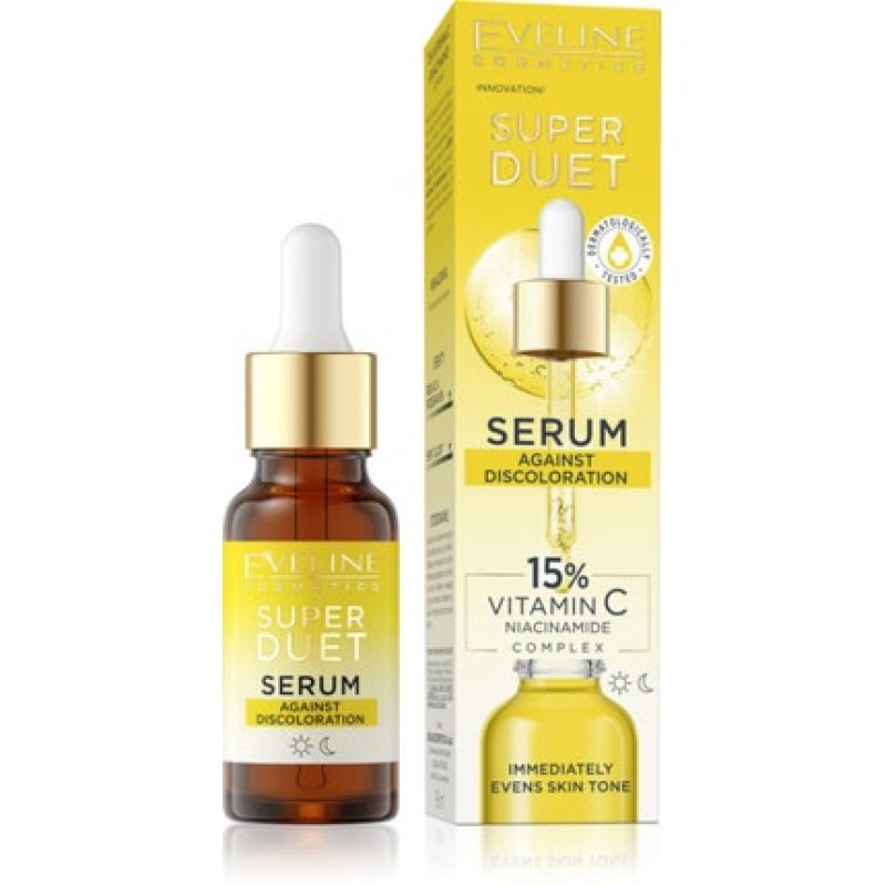 Eveline Super Duet Concentrated Serum Vitamin C Niacinamide Complex 18ml