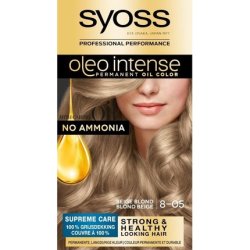Syoss Oleo Intense Permanent Hair Color 8-05 Beige Blonde