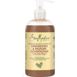 Shea Moisture Jamaican Black Castor Oil Strengthen & Restore Conditioner with Shea Butter, Peppermint & Apple Cider