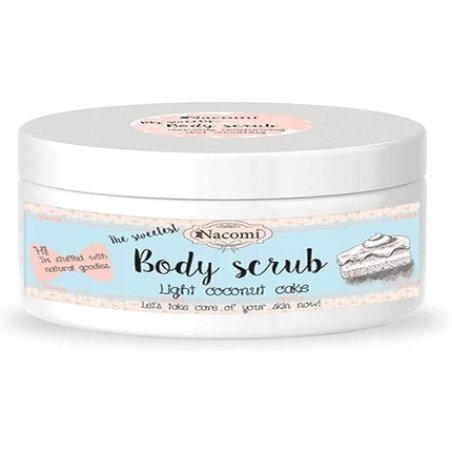 Nacomi Natural Vegan Coconut Cake Body Scrub 200g