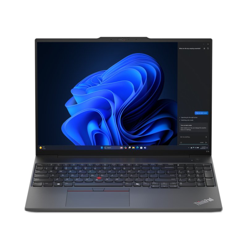 Lenovo ThinkPad E16 G2 Laptop, 16" IPS, Core Ultra 5 125U, 16GB DDR5 , 256GB SSD, No Optical, USB-C, 1080p Webcam,