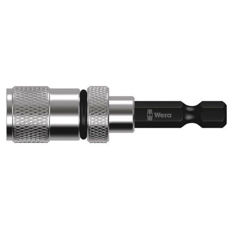 Wera 896/4/1 SB Support d'embout Noir, Argent