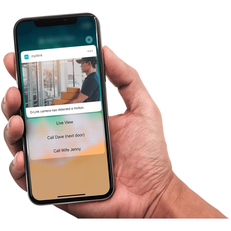 D-Link 2K QHD Indoor Wi-Fi Camera DCS-8350LH