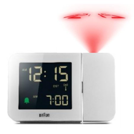 Braun 67161 alarm clock Digital alarm clock White