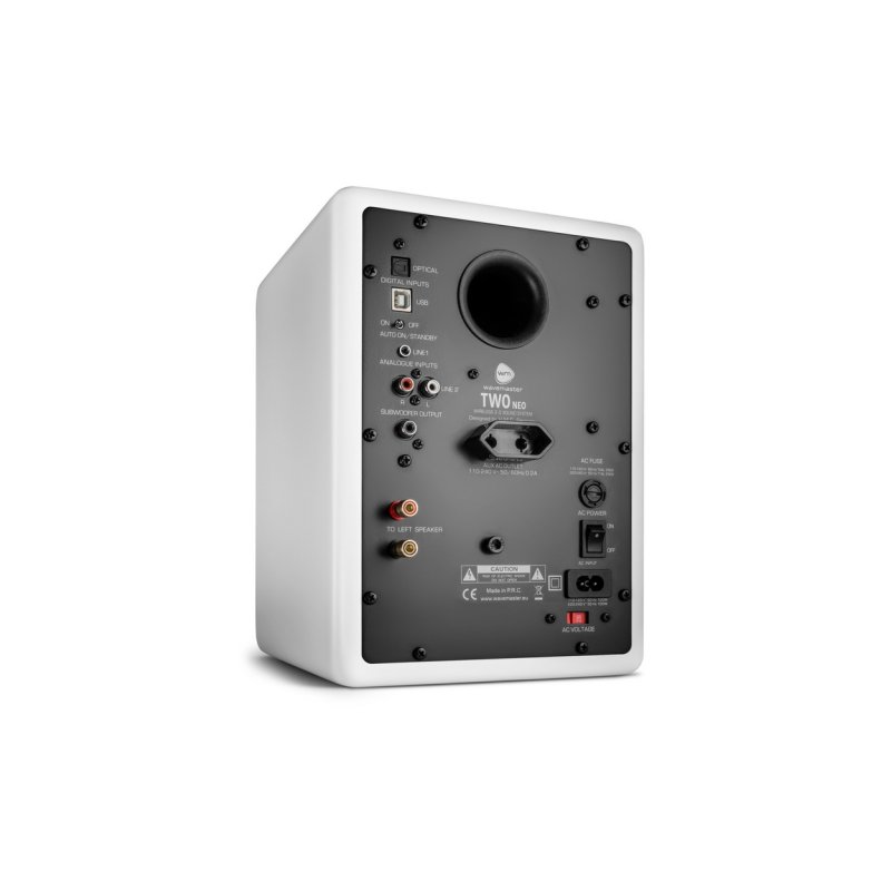 Wavemaster TWO NEO set d'enceintes 60 W Home cinéma Blanc Bluetooth