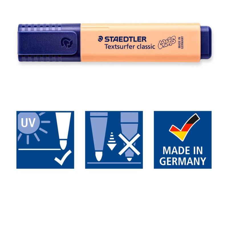 STAEDTLER Textmarker Textsurfer classic pastel 10er-Set retail