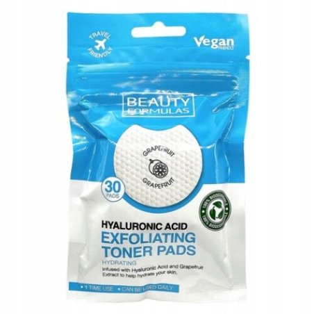 Hyaluronic Acid Exfoliating Toner Pads