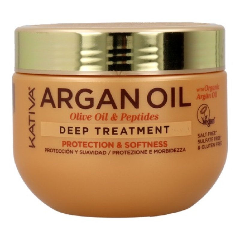 Kativa Argan Oil Deep Protection Softness Treatment - 300 Ml