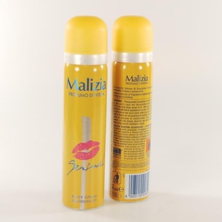 Malizia Donna Sensual Body Spray Deodorant 75ml
