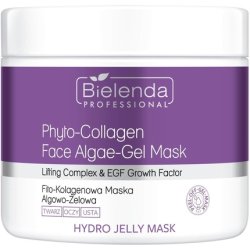 Bielenda Professional Hydro Jelly Firming Algae Gel Mask Phyto-Collagen & EGF Growth Factor Lifting Firming Anti Age