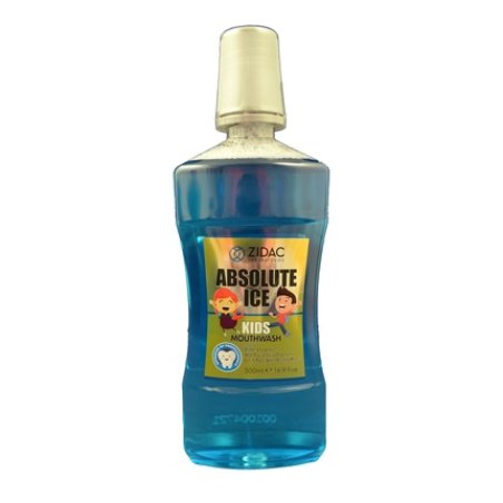 Zidac Absolute Ice 500ml Kids Mouthwash