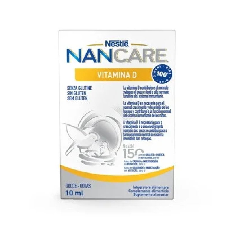 NESTLE Nancare Vitamin D Childhood Supplement 10ml Drops