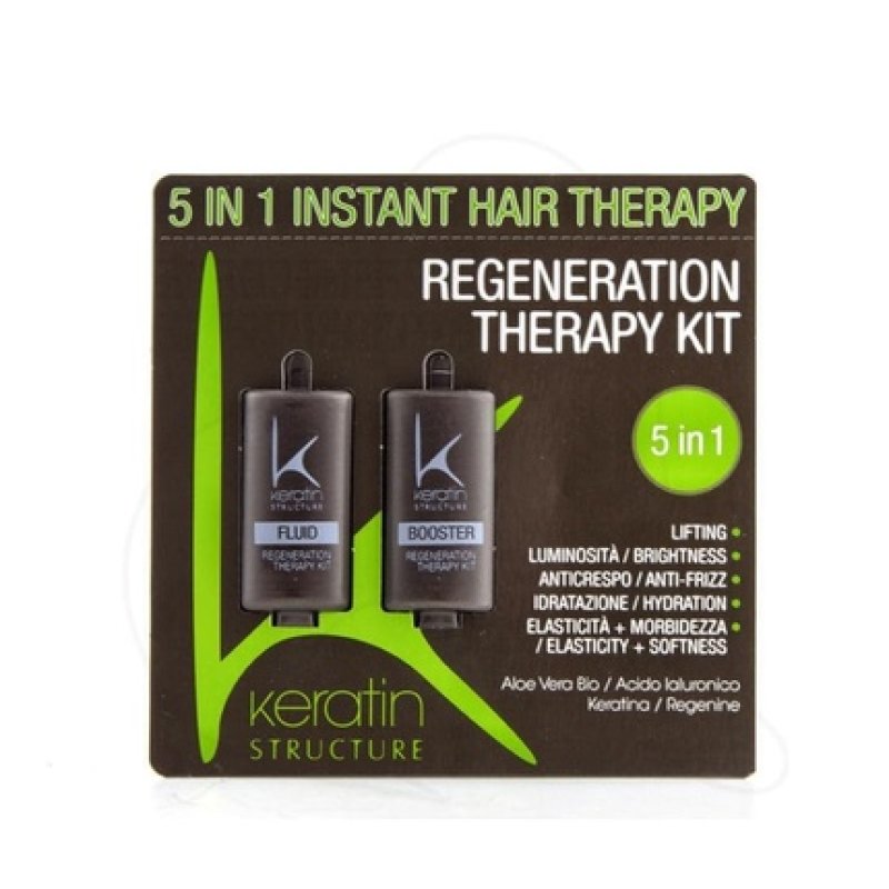 K Keratin Structure Regenerating Keratin Therapy for Severely Damaged Hair Gemstone Keratin Regeneration Therapy 5 in 1