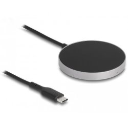 DELOCK Wireless Charger mit 5 W / 7.5 W / 10 W / 15 W - Induktives Ladepad