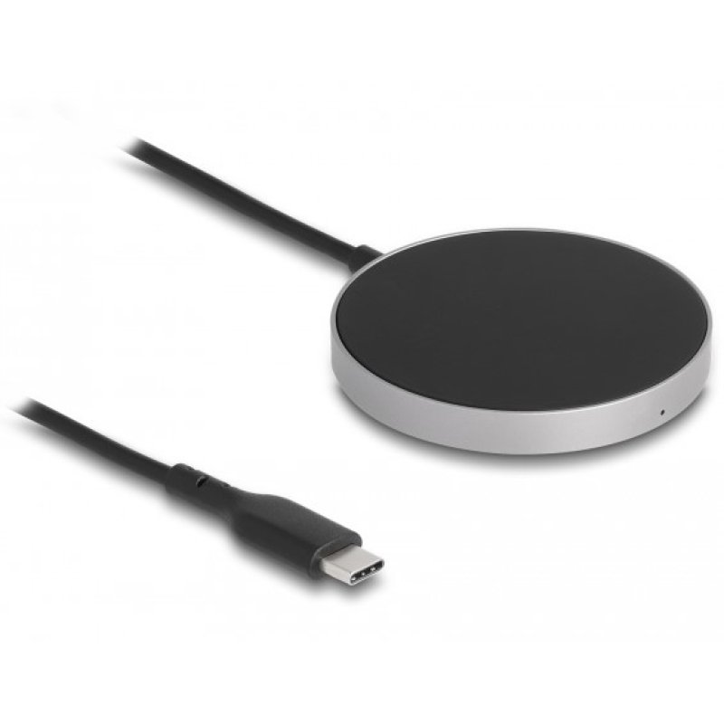 DELOCK Wireless Charger mit 5 W / 7.5 W / 10 W / 15 W - Induktives Ladepad