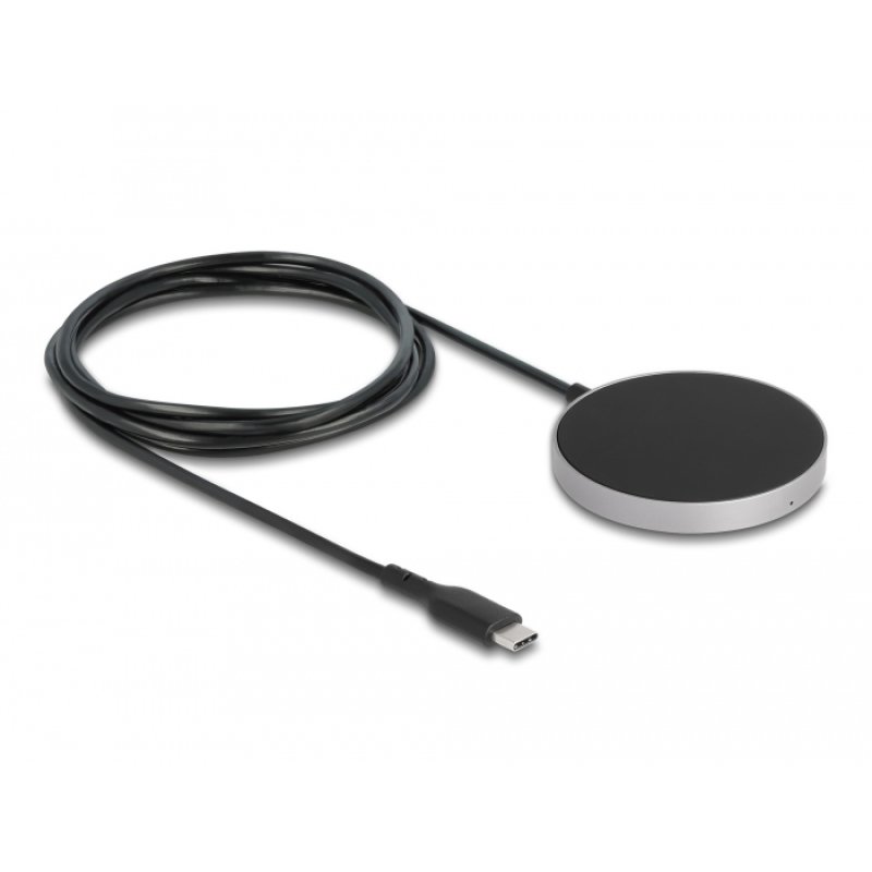 DeLOCK Wireless Charger with 5 W / 7.5 W / 10 W / 15 W - Inductive Charging Pad