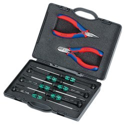Knipex 00 20 18 Caisse à outils pour mécanicien 8 outils