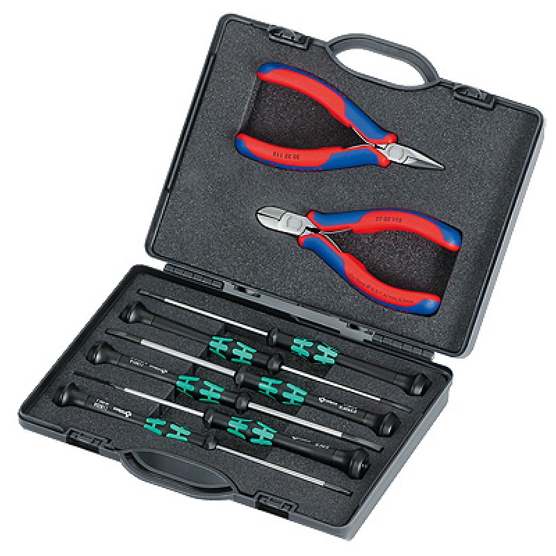 Knipex 00 20 18 Caisse à outils pour mécanicien 8 outils