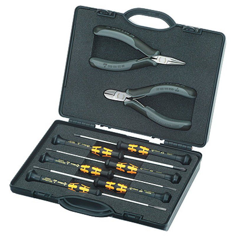 Knipex 00 20 18 ESD mechanics tool set 8 tools