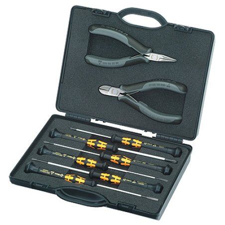 Knipex 00 20 18 ESD mechanics tool set 8 tools