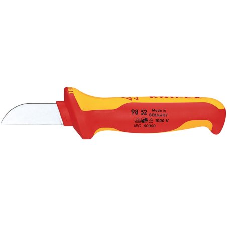 Knipex 98 52 couteau à lame rétractable Orange, Rouge Couteau à lame fixe