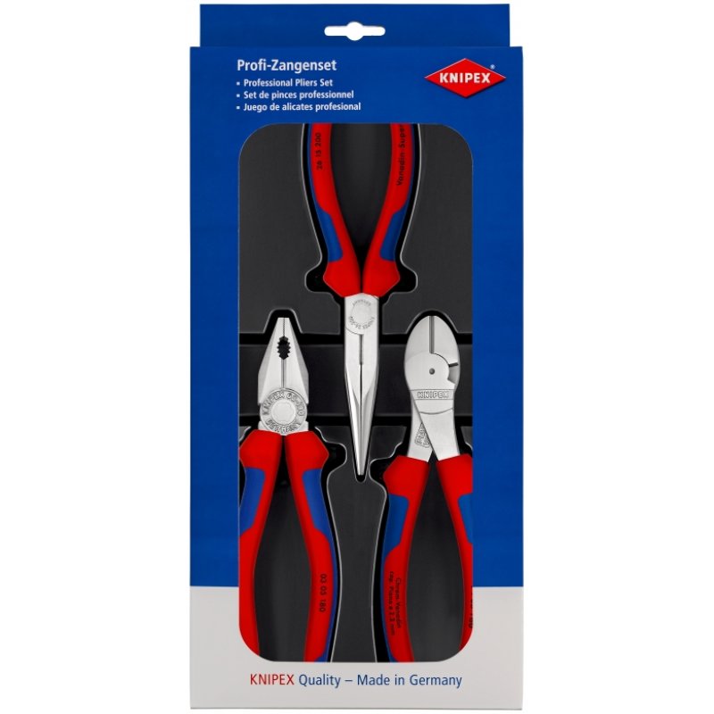 KNIPEX Montagepaket Zangenset 3 teilig