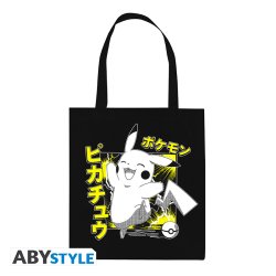 Tote Bag Anime II - Black - 38 x 42 cm